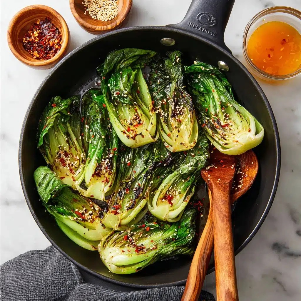 Baby Bok Choy with Soy Sauce and Garlic Recipe - Recipe Image