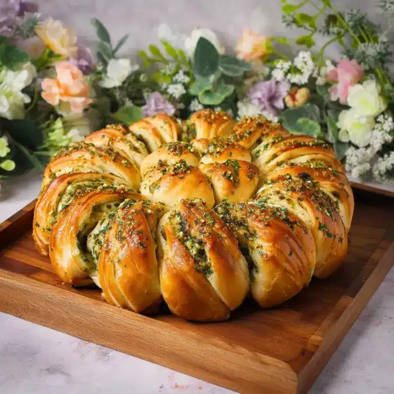 Spring Greens Star Bread Recipe