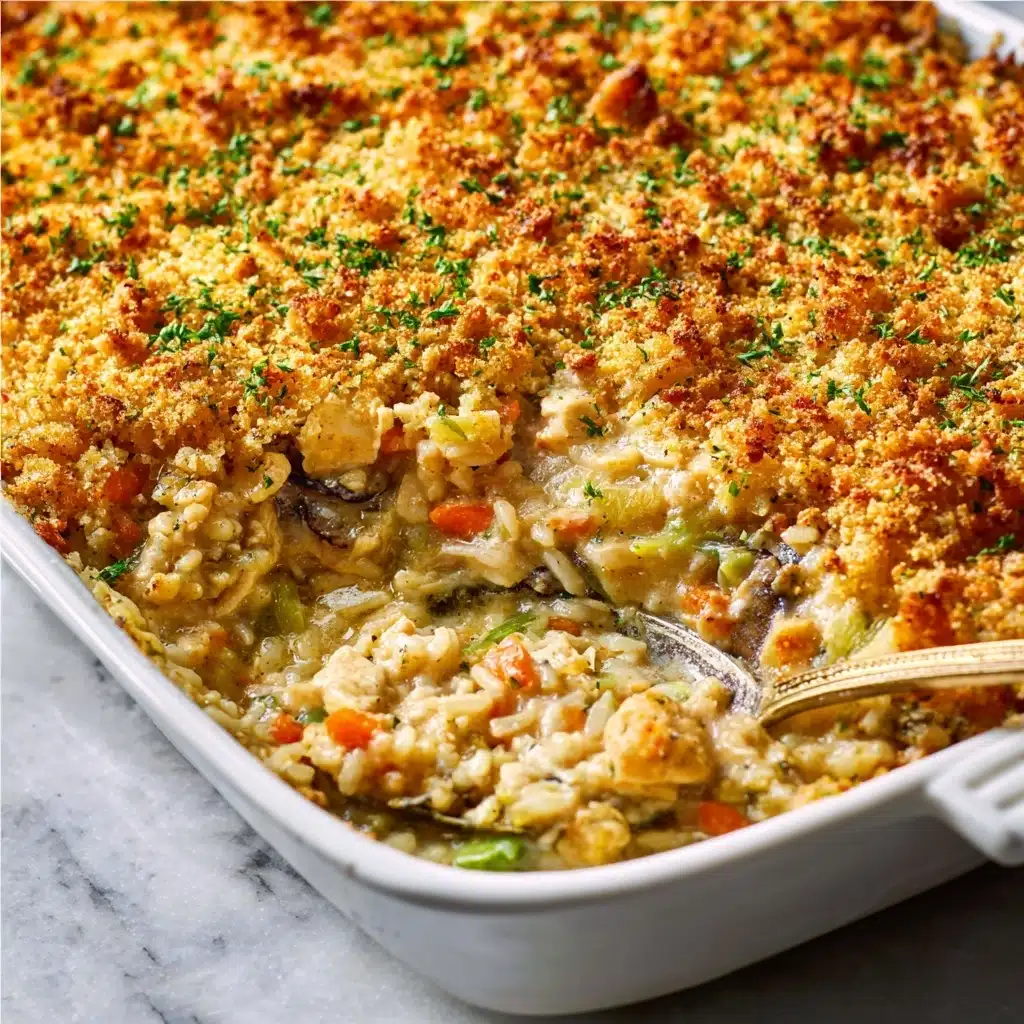 Chicken Wild Rice Casserole Recipe - Recipe Image