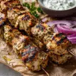 Greek Chicken Souvlaki with Tzatziki Sauce: 5 Bold Flavors Recipe