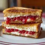Fried Strawberry Cheesecake Sandwiches Recipe
