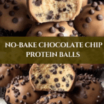 Chocolate Chip Cookie Dough Protein Balls Recipe