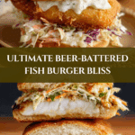 The Best Fried Fish Burger Recipe