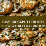 Cozy Crockpot Chicken Piccata Recipe for Flavorful Nights Recipe