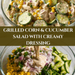Street Corn Creamy Cucumber Salad Recipe