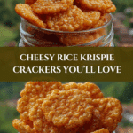 Rice Krispie Cheddar Crackers Recipe