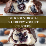 Wholesome Frozen Blueberry Yogurt Clusters Recipe