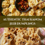 Kanom Jeeb (Thai Dumplings Recipe) Recipe