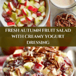 Autumn Fruit Salad with Greek Yogurt Dressing Recipe