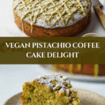 Vegan Pistachio Coffee Cake Recipe