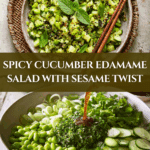 Spicy Cucumber Edamame Salad Recipe