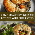 Roasted Autumn Vegetable Pot Pies Recipe