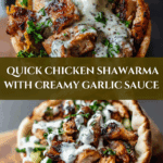 Chicken Shawarma with Garlic Sauce Recipe