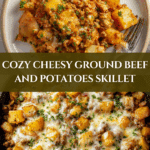 Cheesy Ground Beef and Potatoes Recipe