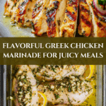 Greek Chicken Marinade Recipe