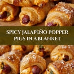 Jalapeno Popper Pigs in a Blanket Recipe