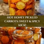 Hot Honey Pickled Carrots: A Sweet and Spicy Delight! Recipe