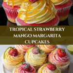 Strawberry Mango Margarita Cupcakes Recipe