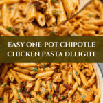 One-Pot Smoky Chipotle Cheesy Chicken Pasta Recipe