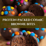 Cosmic Brownie Protein Bites