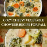 Cheesy Vegetable Chowder Recipe