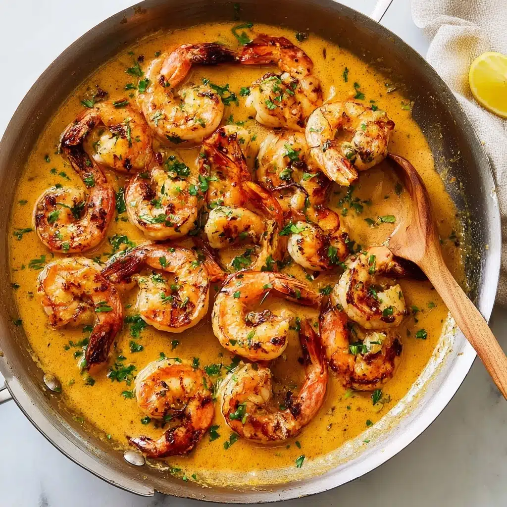 Creamy Garlic Shrimp Recipe - Recipe Image