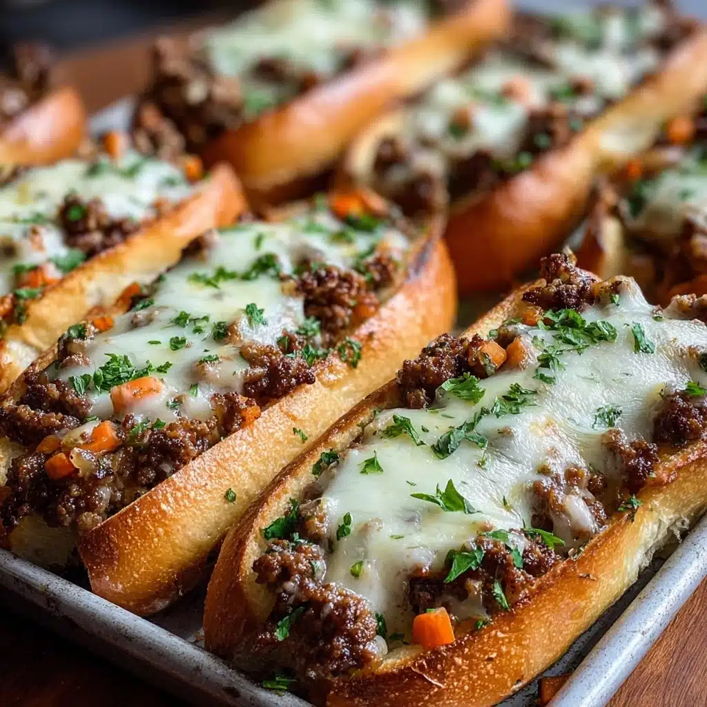 Philly Cheesesteak Meets Garlic Bread Magic Recipe - Recipe Image