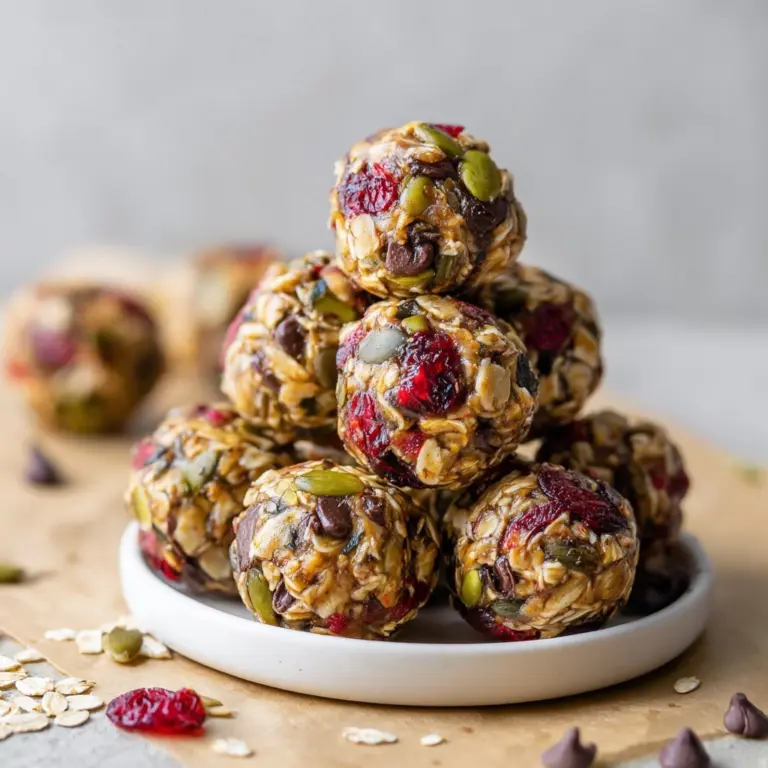 Cranberry Pistachio Protein Bites Recipe