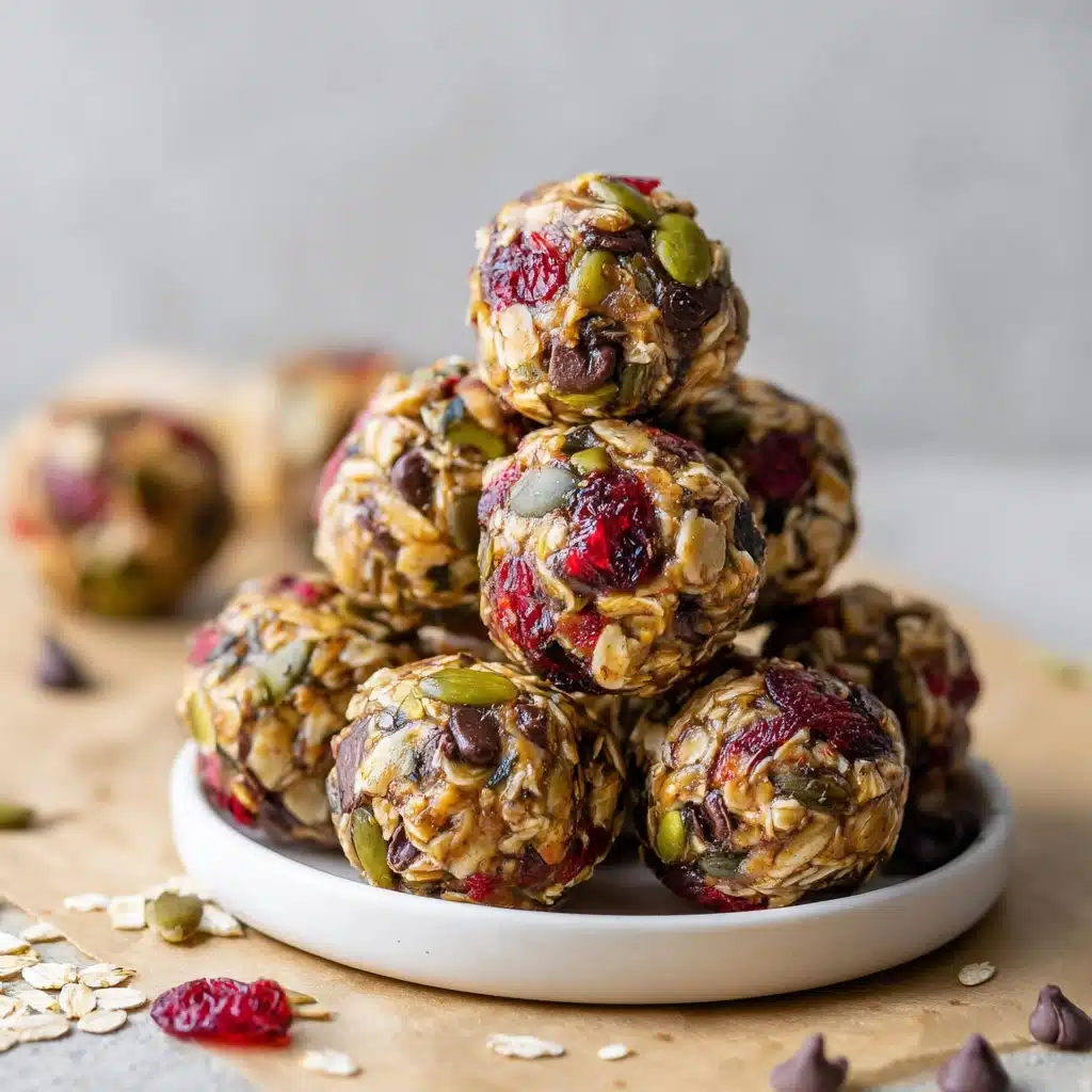 Cranberry Pistachio Protein Bites Recipe - Recipe Image