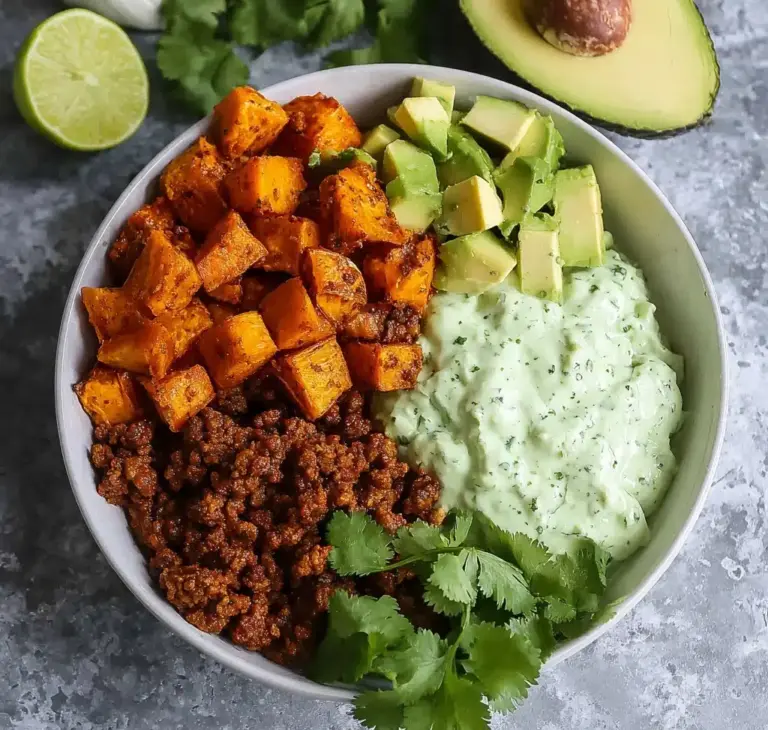 Sweet Potato Taco Bowl Recipe