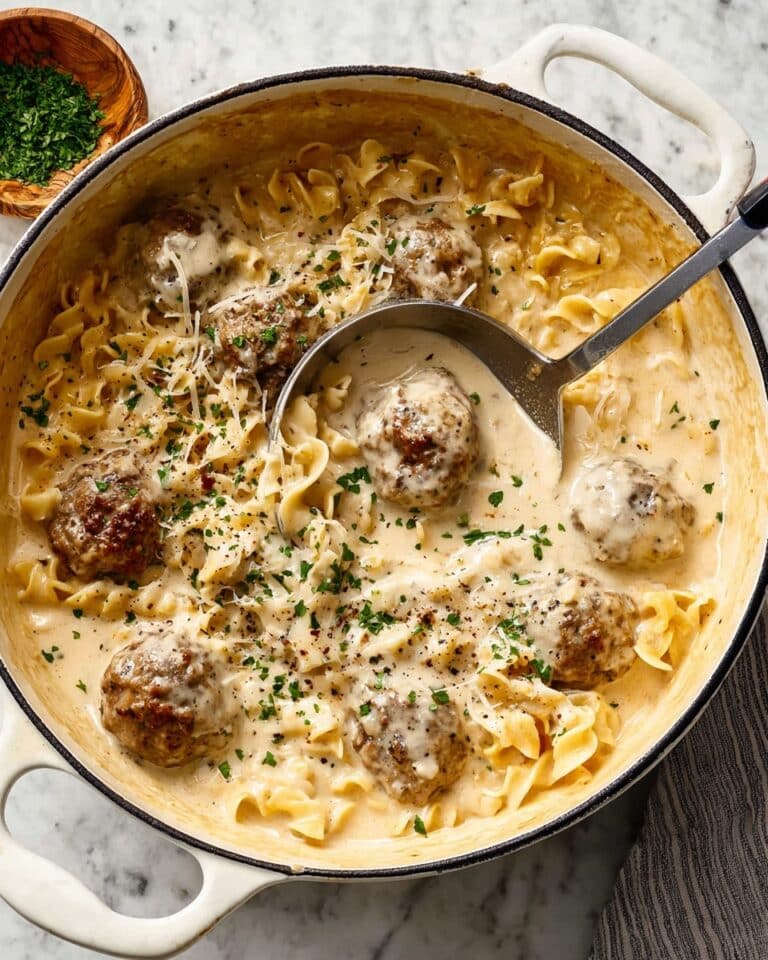 Cozy Swedish Meatball Soup Recipe