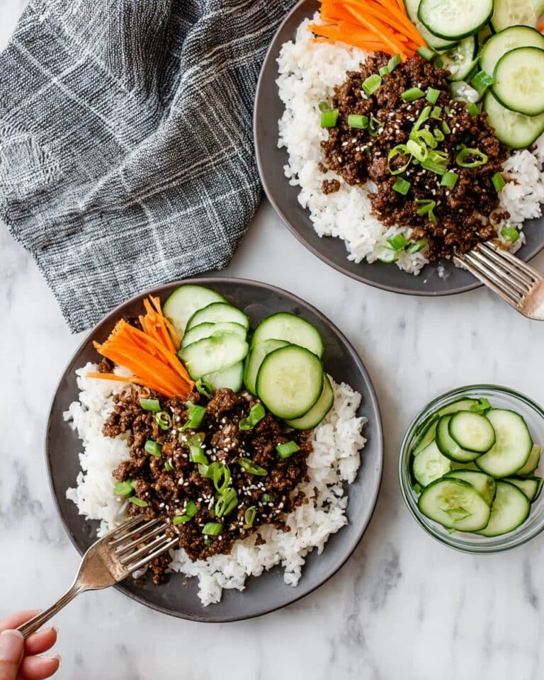 Quick & Easy Korean Ground Beef Bowl – Better Than Takeout! Recipe
