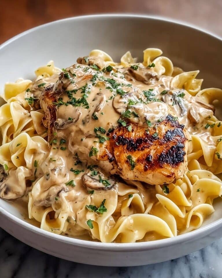 Printable Chicken Buttered Noodles Recipe