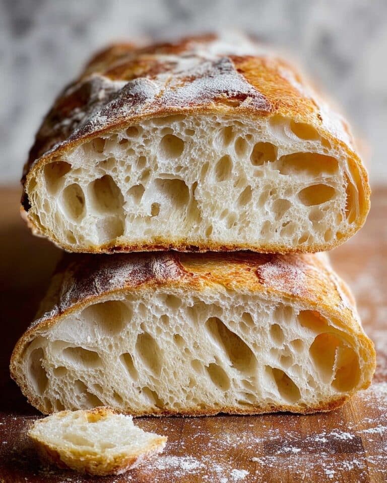 Homemade Ciabatta Bread Recipe