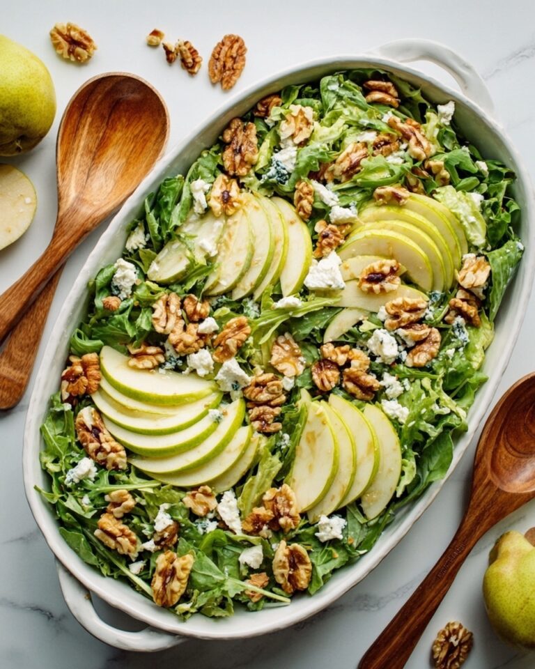 Pear and Arugula Salad with Honey Vinaigrette Recipe