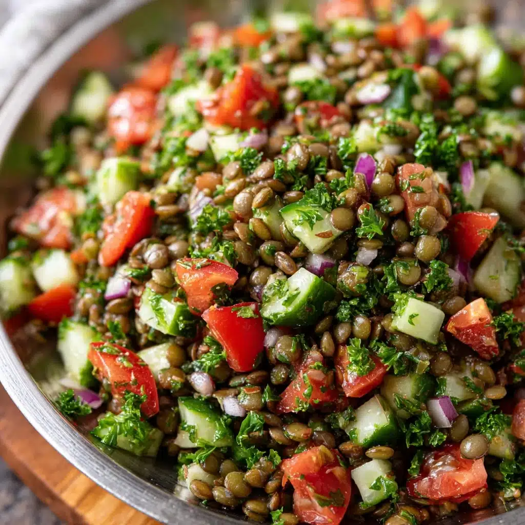 Lentil Tabbouleh Recipe