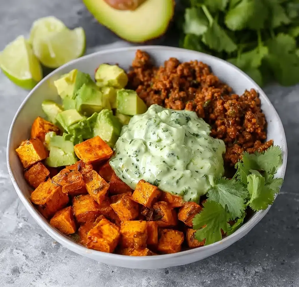 Sweet Potato Taco Bowl Recipe