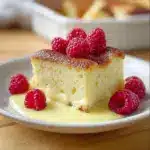 Custard Bread Pudding with Vanilla Sauce Recipe