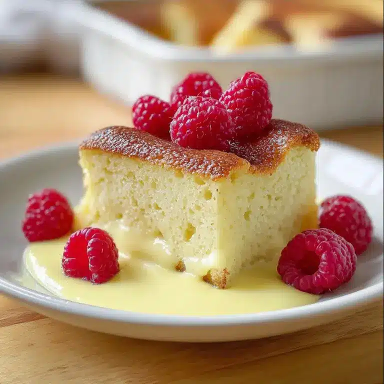 Custard Bread Pudding with Vanilla Sauce Recipe