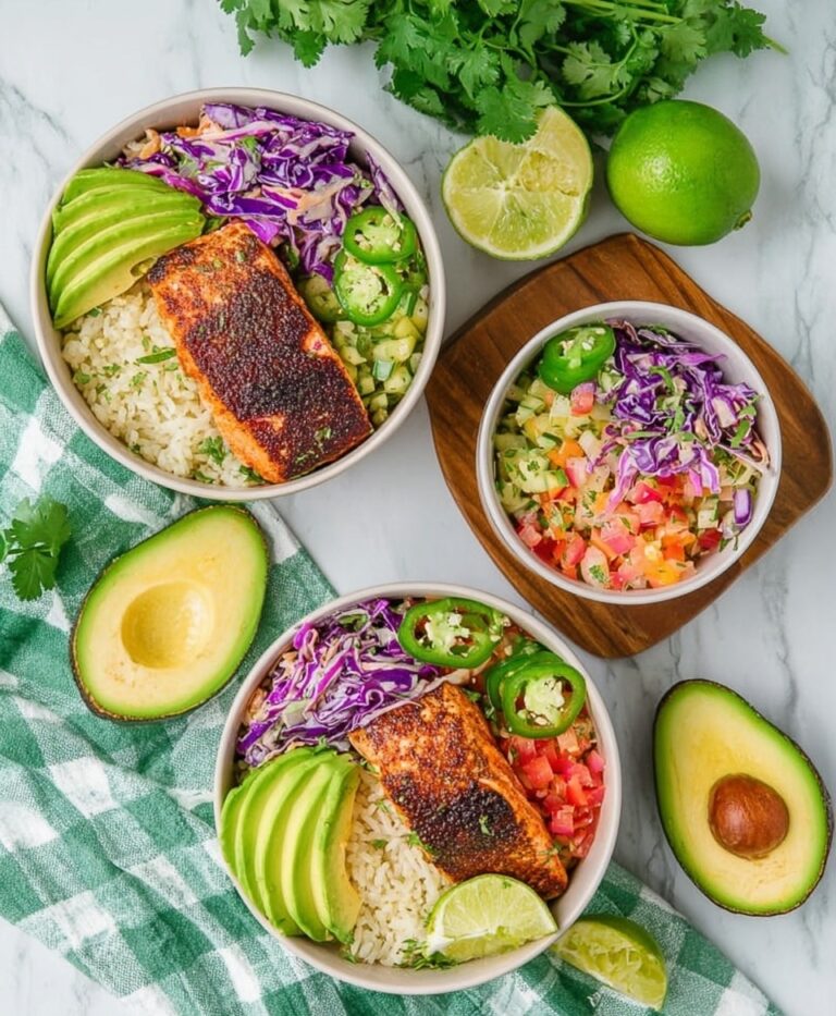 Low Carb Fish Taco Bowls Recipe