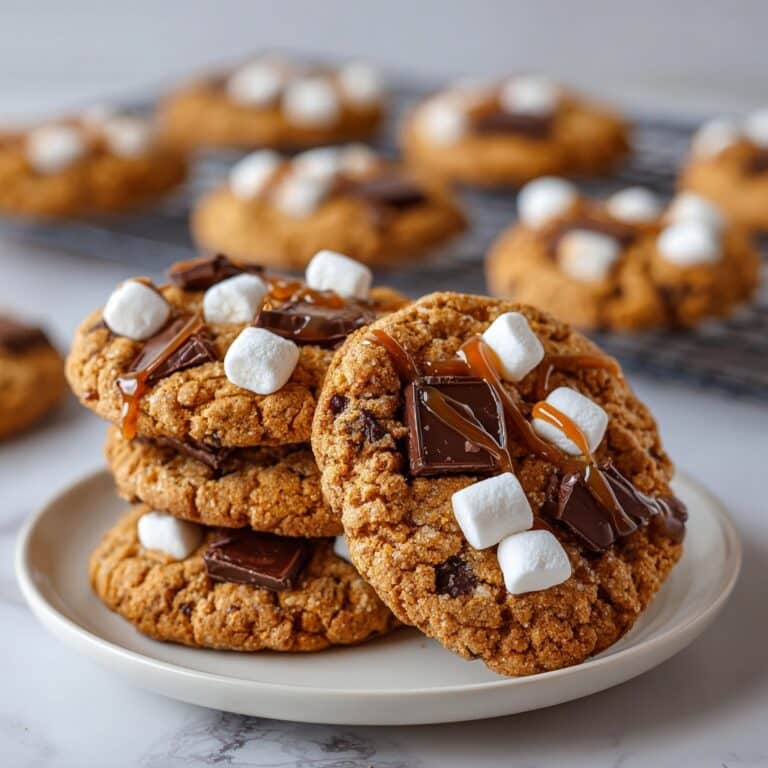 Delicious Pumpkin S’mores Cookies: The Perfect Fall Treat for Halloween Recipe