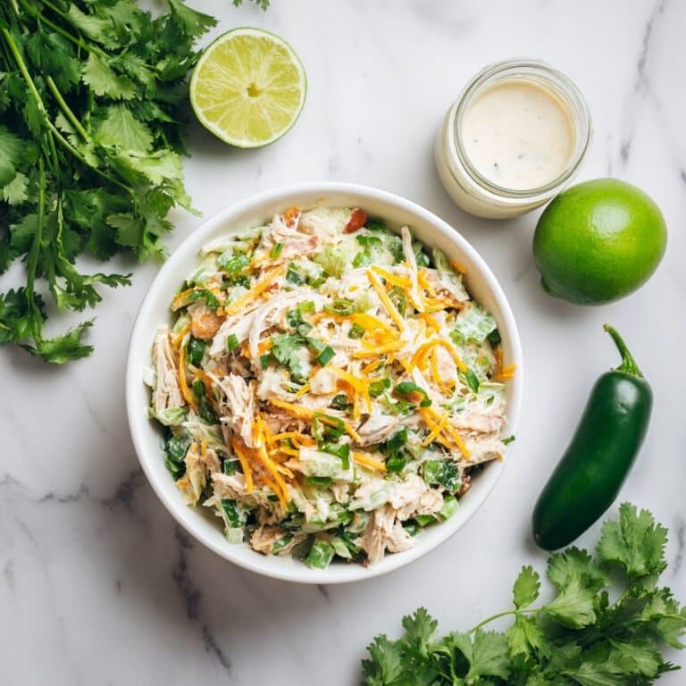 Keto Jalapeno Popper Cottage Cheese Chicken Salad Recipe