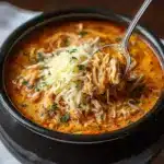 Crock Pot Creamy Chicken Parmesan Soup Recipe