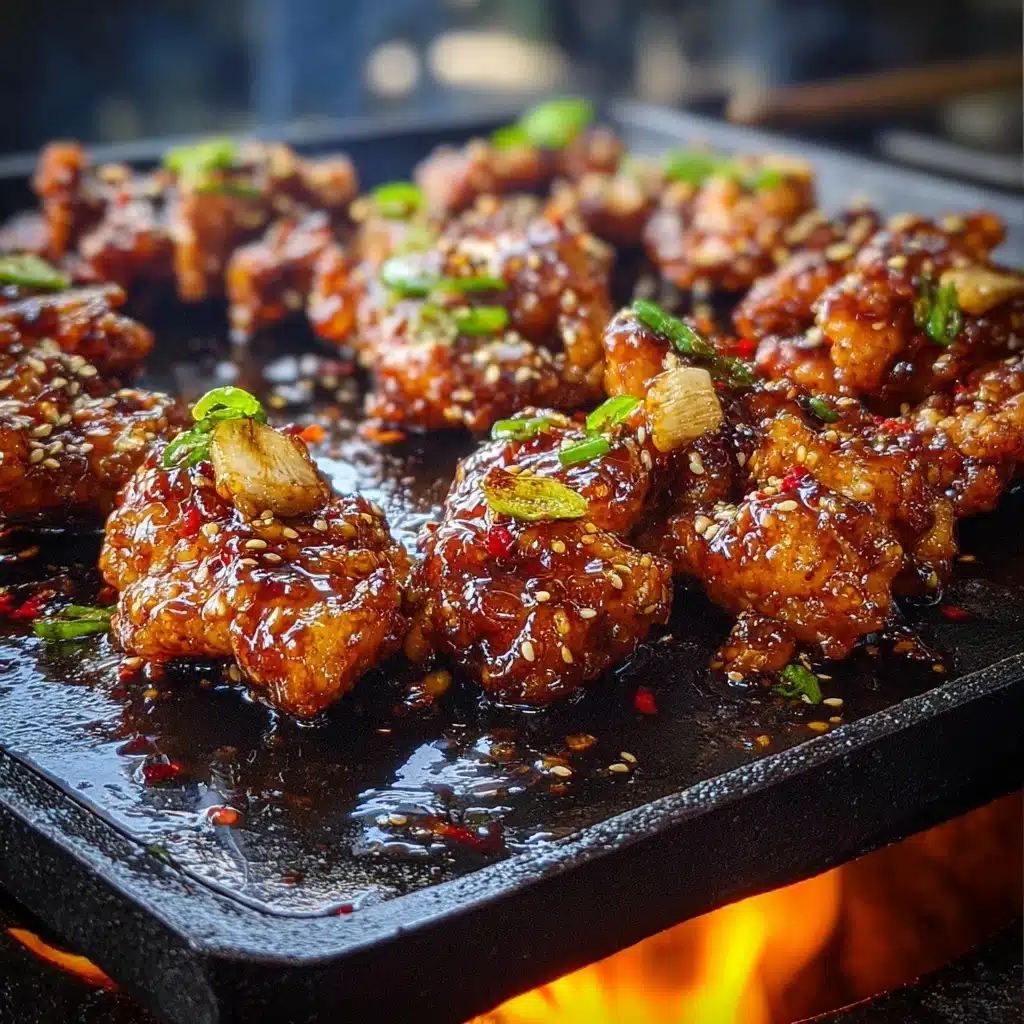 Blackstone Bourbon Chicken On The Griddle Recipe - Recipe Image