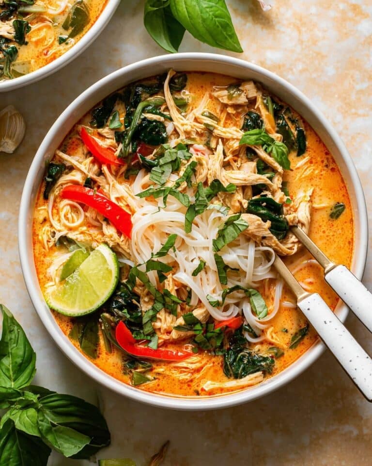 Easy Thai Chicken Curry Soup Recipe