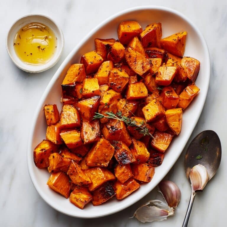 Quick & Easy Honey Roasted Sweet Potatoes Recipe