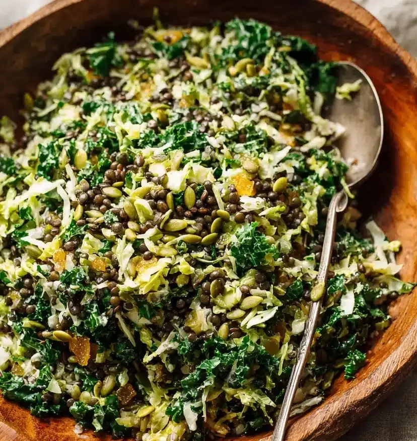 Lebanese Lentil Salad with Parsley and Lemon Recipe
