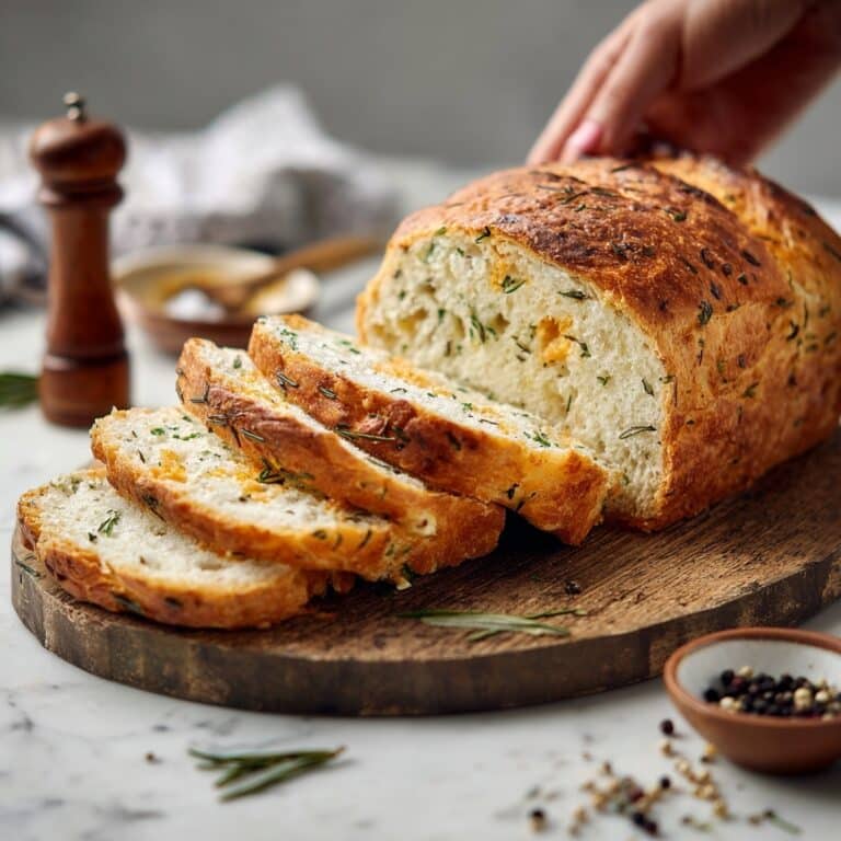 Italian Herbs and Cheese Bread Recipe