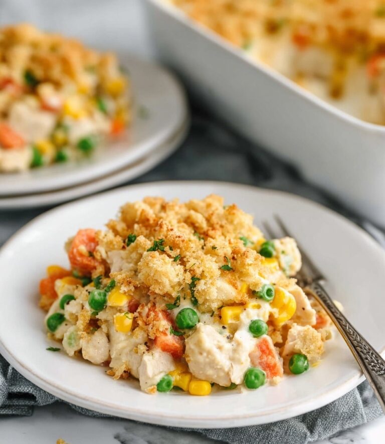 Chicken and Stuffing Casserole Recipe