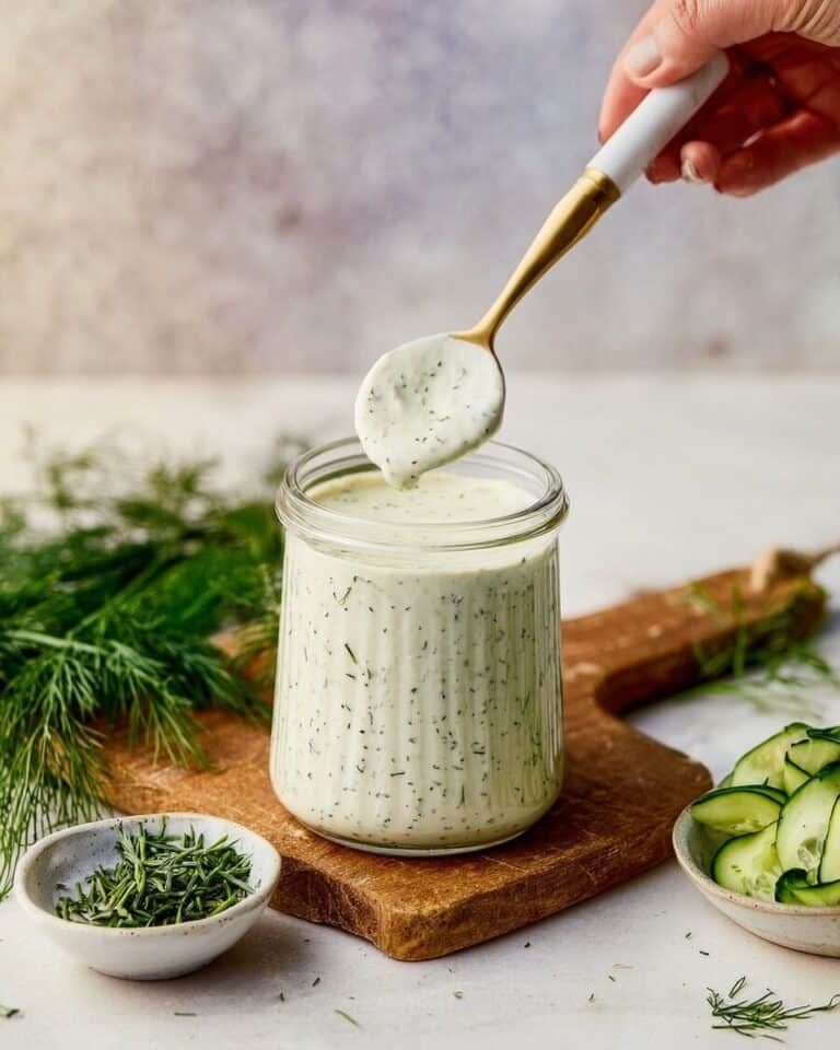 Healthy Dill Pickle Cottage Cheese Ranch Recipe